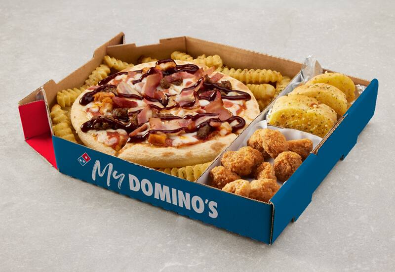 Mega Meatlovers Mega Box - Domino's Pizza